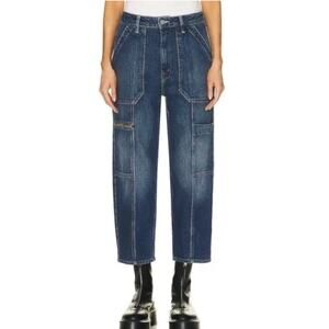 Mother Superior The Private Zip Pocket Ankle Jeans Mile High Wash SZ 29 Designer